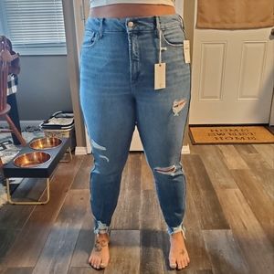 Good curve skinny crop good american jeans